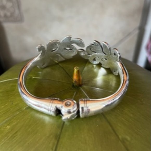 Brighton Floral Hinged Bracelet - Picture 3 of 4